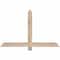 Ekena Millwork Eugene Smooth Timber Gable Bracket, Douglas Fir, 48"W x 30"H x 1 1/2"D x 3 1/2"F, 15/12 Pitch GBW048X30X0204EUG00SDF - alternate 1